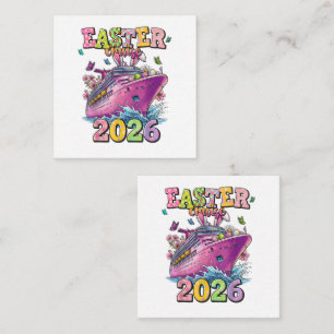 Easter Cruise 2026 Family Vacation Spring Break  Enclosure Card
