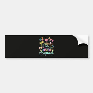 Easter Cruise 2026 Squad Cruising Holiday Family Bumper Sticker