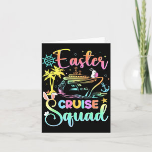 Easter Cruise 2026 Squad Cruising Holiday Family Card
