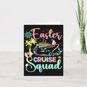 Easter Cruise 2026 Squad Cruising Holiday Family G Card