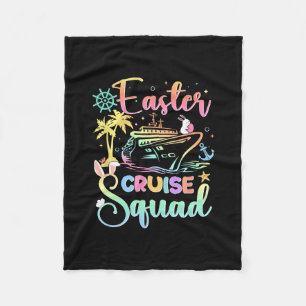 Easter Cruise 2026 Squad Cruising Holiday Family G Fleece Blanket