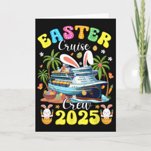 Easter Cruise Crew 2025 Trip Family Matching Card