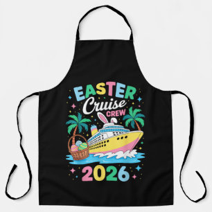Easter Cruise Crew 2026 Matching Family Vacation Apron