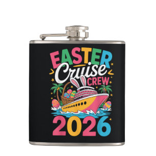 Easter Cruise Crew 2026 Matching Family Vacation Hip Flask