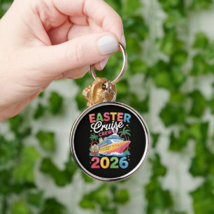 Easter Cruise Crew 2026 Matching Family Vacation  Key Ring