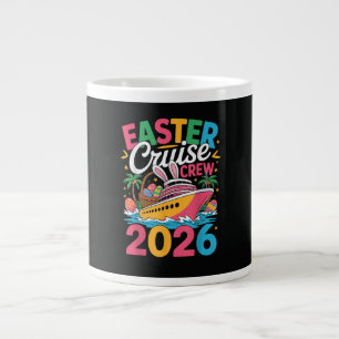 Easter Cruise Crew 2026 Matching Family Vacation Large Coffee Mug