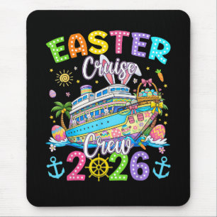 Easter Cruise Crew 2026 Matching Family Vacation  Mouse Pad