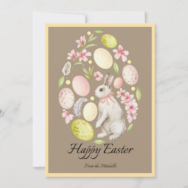  Easter custom card (Front)