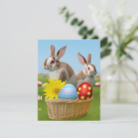Easter Cute Bunny for a positive mood