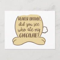 Easter Cute Funny Bunny Quote Typography