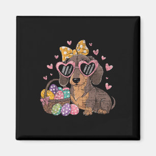 Easter Dachshunds Cute Dachshund _1  Magnet