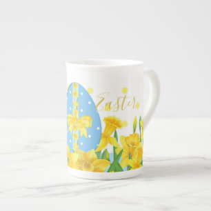 Easter Daffodils Bone China Mug