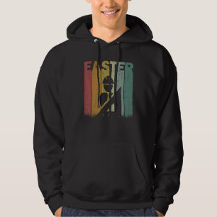 Easter Day Architect Retro Graphic Funny Easter Co Hoodie