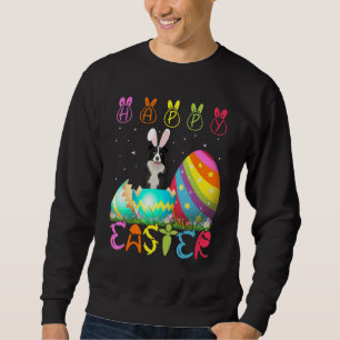 Easter Day Border Collie Dog Matching Family Easte Sweatshirt