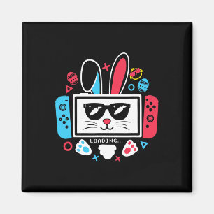 Easter Day Boys Gamer Shirt Video Game Controller Magnet