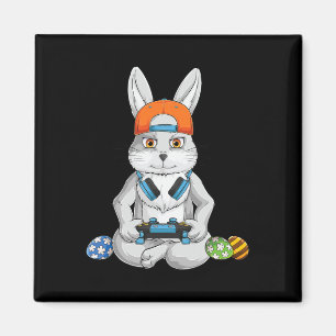 Easter Day Bunny Egg Funny Boys Girls Kids Gamer 6 Magnet