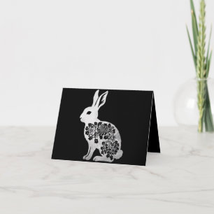 Easter Day Bunny Rabbit Card