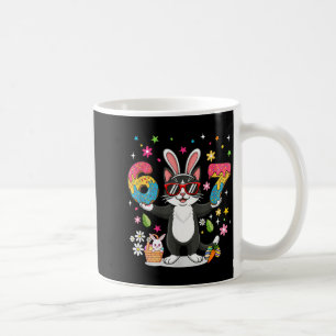 Easter Day Cat Eggs Funny Bunny Six Seven 67 Coffee Mug