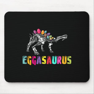 Easter Day Dino - Eggasaurus Stegosaurus Egg Dinos Mouse Pad