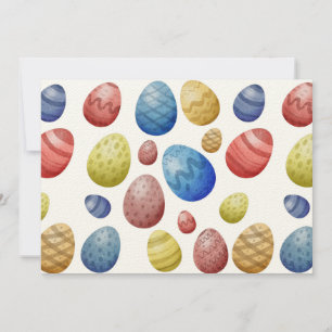 Easter Day Eggs  Invitation