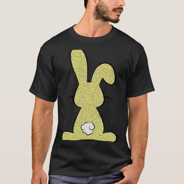 Easter Day Family Matching Retro Happy Easter Bunn T-Shirt (Front)