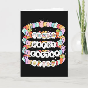 Easter Day Friendship Bracelet Easter Bunny Eggs F Card