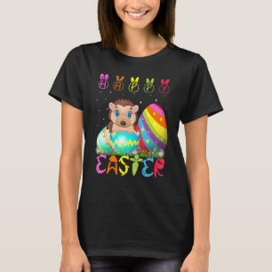 Easter Day Hedgehog Matching Family Cute Easter Co T-Shirt