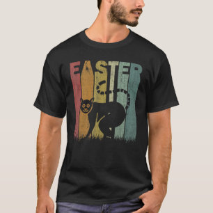 Easter Day Lemur Retro Graphic Funny Easter Costum T-Shirt
