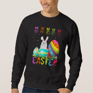 Easter Day Maltese Dog Matching Family Cute Easter Sweatshirt