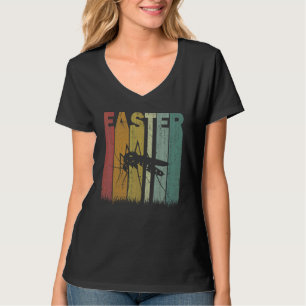 Easter Day Mosquito Retro Graphic Funny Easter Cos T-Shirt