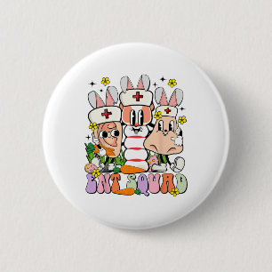 Easter Day Otolaryngology Ent Doctor Nurse Ear Nos 6 Cm Round Badge