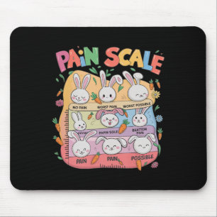 Easter Day Pain Scale Nurse Triage And Pain Essmen Mouse Pad