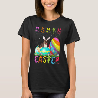 Easter Day Pitbull Dog Matching Family Cute Easter T-Shirt