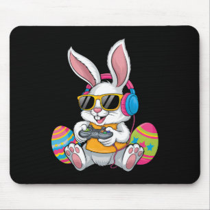 Easter Day Rabbit Gamer Funny Video Games Boys Kid Mouse Pad