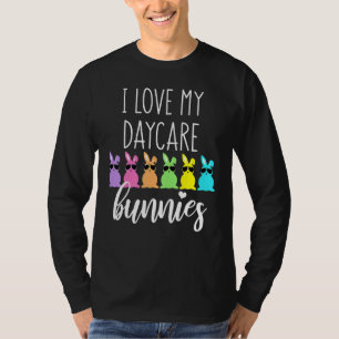 Easter Daycare Teacher Provider I Love My Daycare  T-Shirt