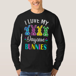 Easter Daycare Teacher Provider I Love My Daycare  T-Shirt