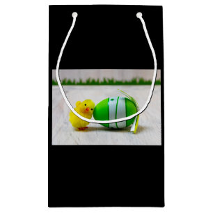 Easter Decoration - Easter egg and chick Small Gift Bag