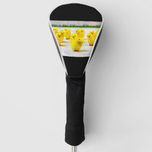 Easter Decoration -Group of chicks Golf Head Cover