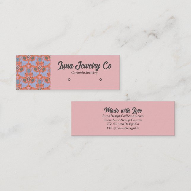 Easter Delight Jewellery Business Card (Front/Back)