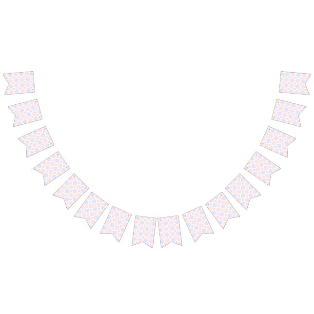Easter Diamond Pattern with Decorated Eggs Bunting (All)