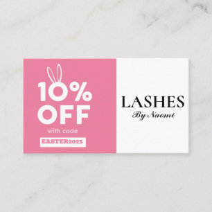 Easter Discount Code Special  Business Card