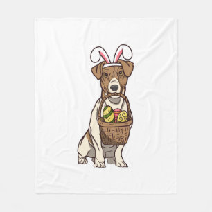 Easter Dog Bunny Costume Christian Festival Egg Fleece Blanket