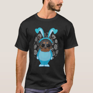 Easter Dog S For Boys And Men Teachers Easter Eggs T-Shirt