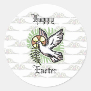 Easter Dove Sticker
