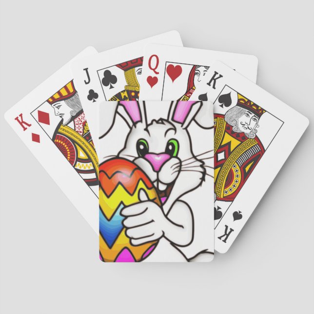 easter,easter bunny,peter rabbit,rabbit,egg,easter playing cards (Back)