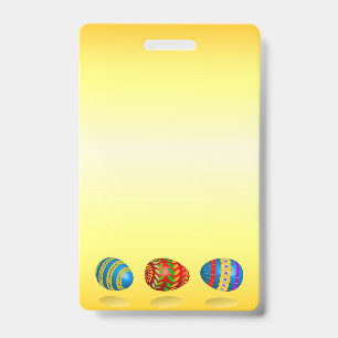 Easter Eggі ID Badge
