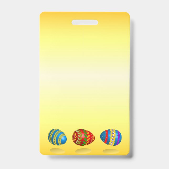 Easter Eggі ID Badge (Front)