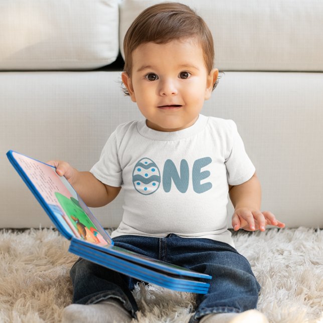 Easter Egg 1st Birthday Baby T-Shirt (Creator Uploaded)