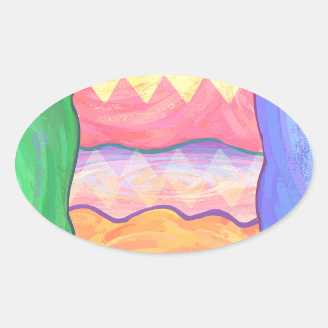 Easter Egg 4 Stickers (Front)