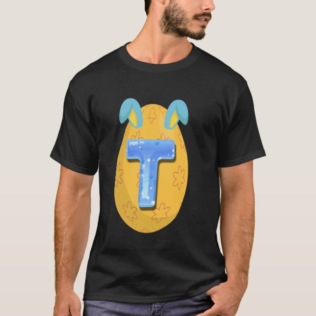 Easter Egg Alphabet ABCs Learning Fun Colourful Le T-Shirt (Front)